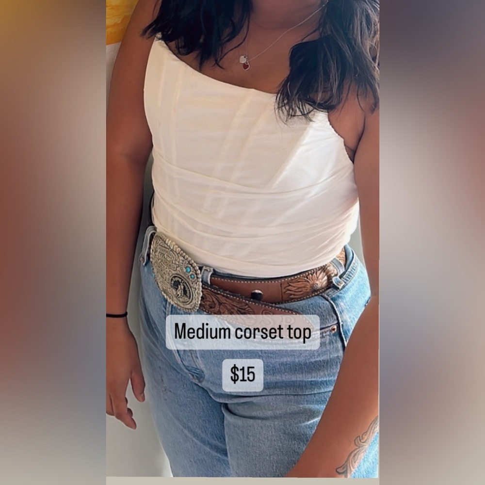SHEIN corset top